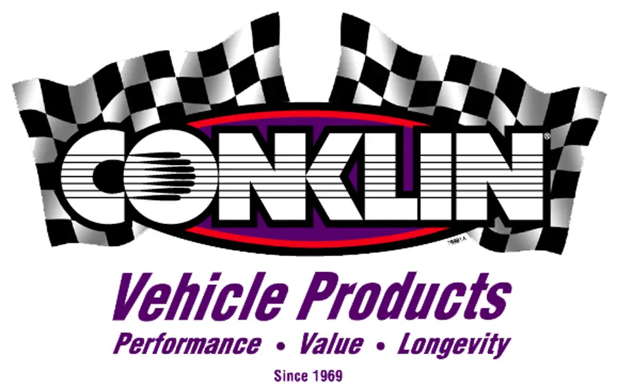 Conklin Vehicle Products racing decal.